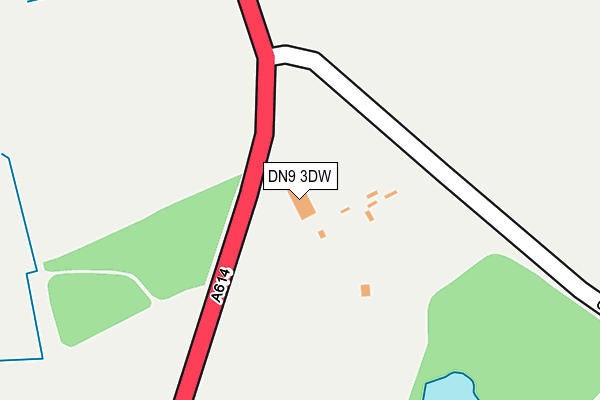 DN9 3DW map - OS OpenMap – Local (Ordnance Survey) DN9 3DW map - OS OpenMap – Local (Ordnance Survey)