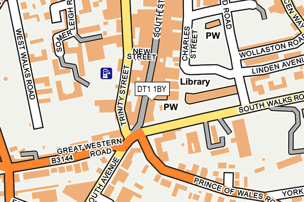 DT1 1BY map - OS OpenMap – Local (Ordnance Survey) DT1 1BY map - OS OpenMap – Local (Ordnance Survey)