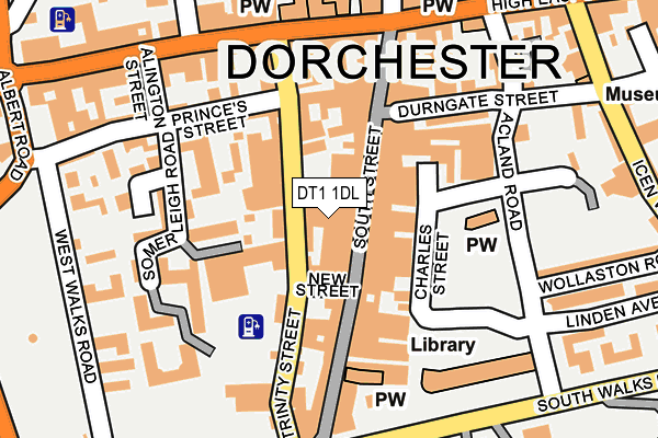 DT1 1DL map - OS OpenMap – Local (Ordnance Survey) DT1 1DL map - OS OpenMap – Local (Ordnance Survey)