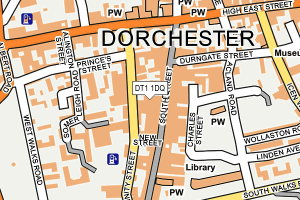 DT1 1DQ map - OS OpenMap – Local (Ordnance Survey) DT1 1DQ map - OS OpenMap – Local (Ordnance Survey)