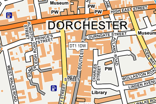 DT1 1DW map - OS OpenMap – Local (Ordnance Survey) DT1 1DW map - OS OpenMap – Local (Ordnance Survey)