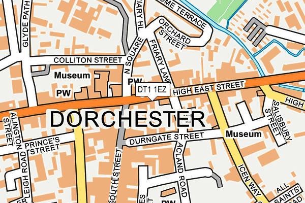 DT1 1EZ map - OS OpenMap – Local (Ordnance Survey) DT1 1EZ map - OS OpenMap – Local (Ordnance Survey)