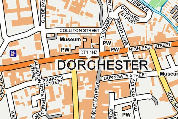 DT1 1HZ map - OS OpenMap – Local (Ordnance Survey) DT1 1HZ map - OS OpenMap – Local (Ordnance Survey)