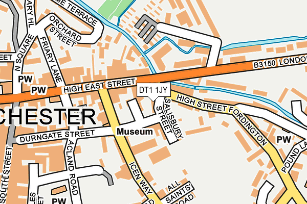 DT1 1JY map - OS OpenMap – Local (Ordnance Survey) DT1 1JY map - OS OpenMap – Local (Ordnance Survey)