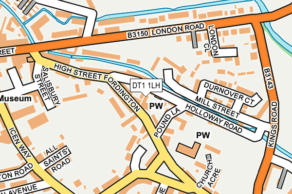 DT1 1LH map - OS OpenMap – Local (Ordnance Survey) DT1 1LH map - OS OpenMap – Local (Ordnance Survey)