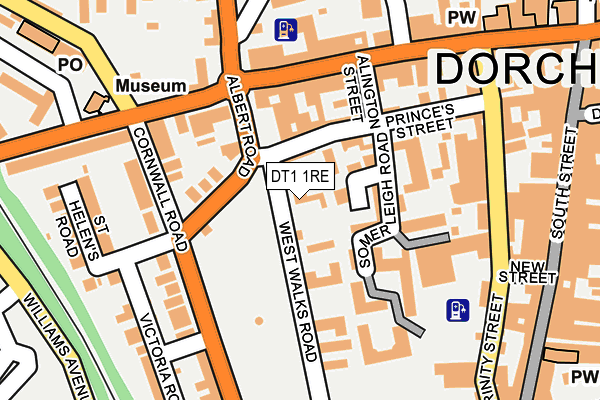 DT1 1RE map - OS OpenMap – Local (Ordnance Survey) DT1 1RE map - OS OpenMap – Local (Ordnance Survey)