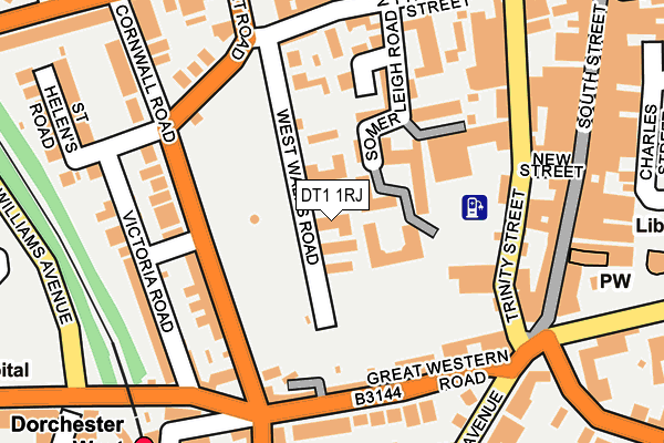 DT1 1RJ map - OS OpenMap – Local (Ordnance Survey) DT1 1RJ map - OS OpenMap – Local (Ordnance Survey)