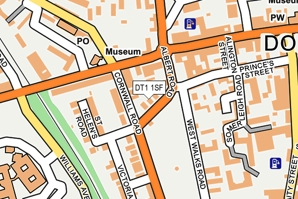 DT1 1SF map - OS OpenMap – Local (Ordnance Survey) DT1 1SF map - OS OpenMap – Local (Ordnance Survey)