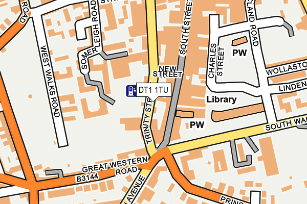 DT1 1TU map - OS OpenMap – Local (Ordnance Survey) DT1 1TU map - OS OpenMap – Local (Ordnance Survey)