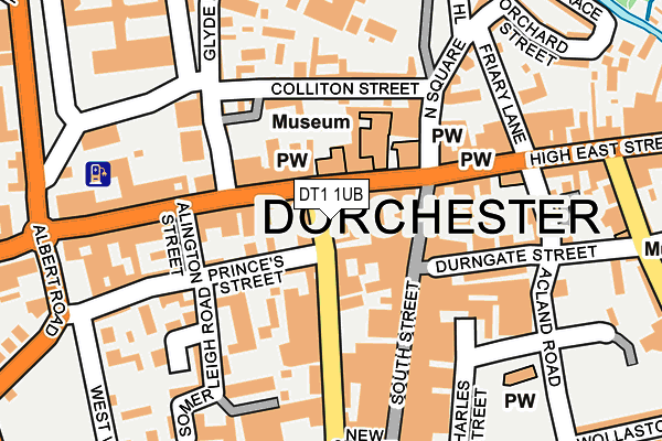 DT1 1UB map - OS OpenMap – Local (Ordnance Survey) DT1 1UB map - OS OpenMap – Local (Ordnance Survey)