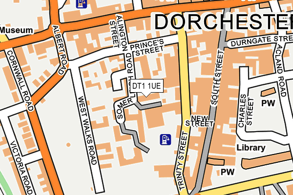 DT1 1UE map - OS OpenMap – Local (Ordnance Survey) DT1 1UE map - OS OpenMap – Local (Ordnance Survey)