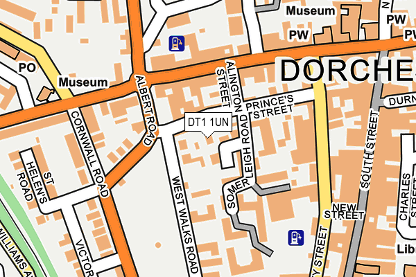 DT1 1UN map - OS OpenMap – Local (Ordnance Survey) DT1 1UN map - OS OpenMap – Local (Ordnance Survey)