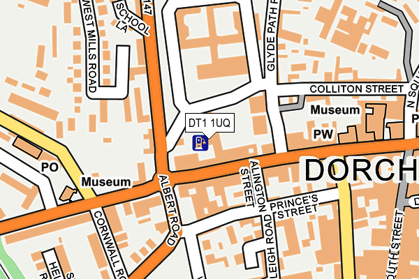 DT1 1UQ map - OS OpenMap – Local (Ordnance Survey) DT1 1UQ map - OS OpenMap – Local (Ordnance Survey)