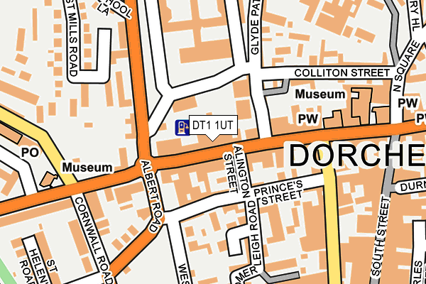 DT1 1UT map - OS OpenMap – Local (Ordnance Survey) DT1 1UT map - OS OpenMap – Local (Ordnance Survey)