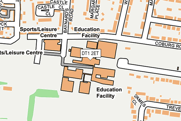 DT1 2ET map - OS OpenMap – Local (Ordnance Survey) DT1 2ET map - OS OpenMap – Local (Ordnance Survey)