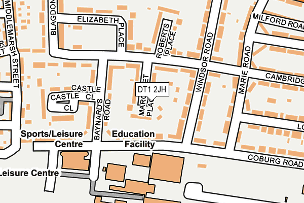 DT1 2JH map - OS OpenMap – Local (Ordnance Survey) DT1 2JH map - OS OpenMap – Local (Ordnance Survey)