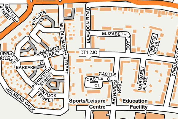 DT1 2JQ map - OS OpenMap – Local (Ordnance Survey) DT1 2JQ map - OS OpenMap – Local (Ordnance Survey)