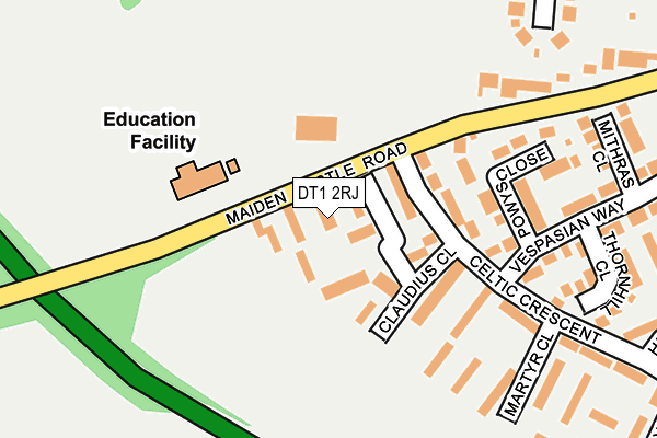 DT1 2RJ map - OS OpenMap – Local (Ordnance Survey) DT1 2RJ map - OS OpenMap – Local (Ordnance Survey)