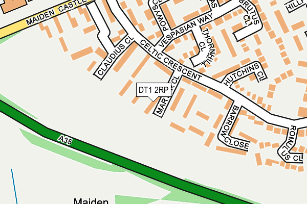 DT1 2RP map - OS OpenMap – Local (Ordnance Survey) DT1 2RP map - OS OpenMap – Local (Ordnance Survey)