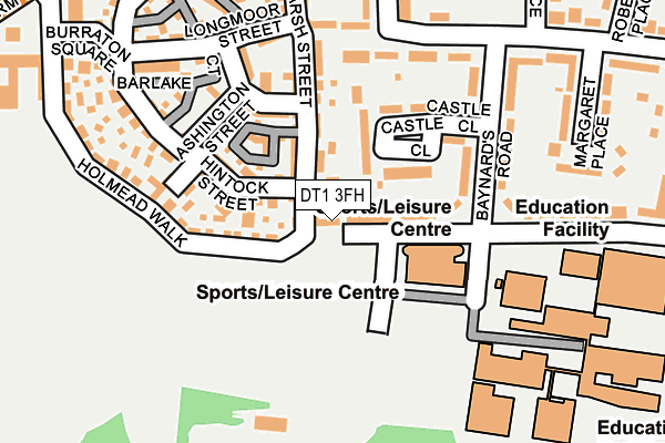 DT1 3FH map - OS OpenMap – Local (Ordnance Survey) DT1 3FH map - OS OpenMap – Local (Ordnance Survey)