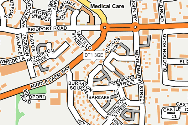 DT1 3GE map - OS OpenMap – Local (Ordnance Survey) DT1 3GE map - OS OpenMap – Local (Ordnance Survey)