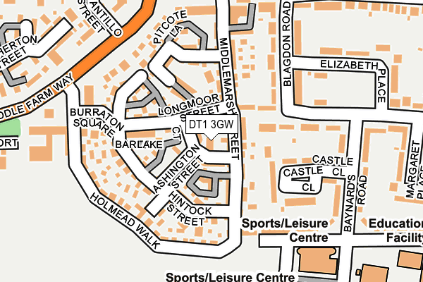 DT1 3GW map - OS OpenMap – Local (Ordnance Survey) DT1 3GW map - OS OpenMap – Local (Ordnance Survey)