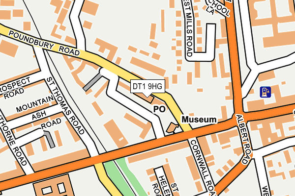 DT1 9HG map - OS OpenMap – Local (Ordnance Survey) DT1 9HG map - OS OpenMap – Local (Ordnance Survey)
