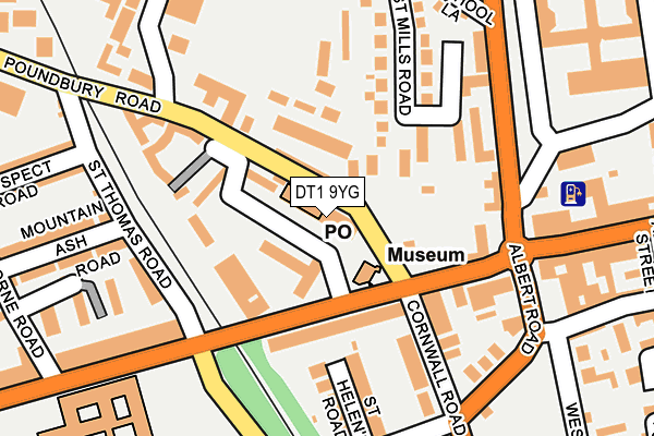 DT1 9YG map - OS OpenMap – Local (Ordnance Survey) DT1 9YG map - OS OpenMap – Local (Ordnance Survey)