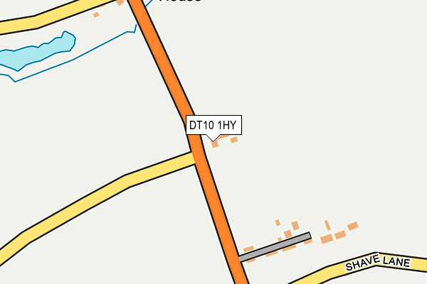 DT10 1HY map - OS OpenMap – Local (Ordnance Survey)