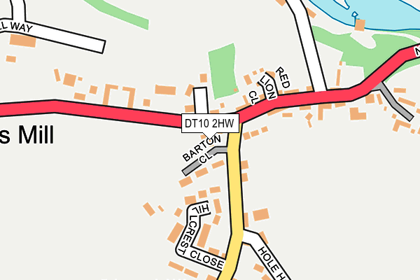 DT10 2HW map - OS OpenMap – Local (Ordnance Survey) DT10 2HW map - OS OpenMap – Local (Ordnance Survey)