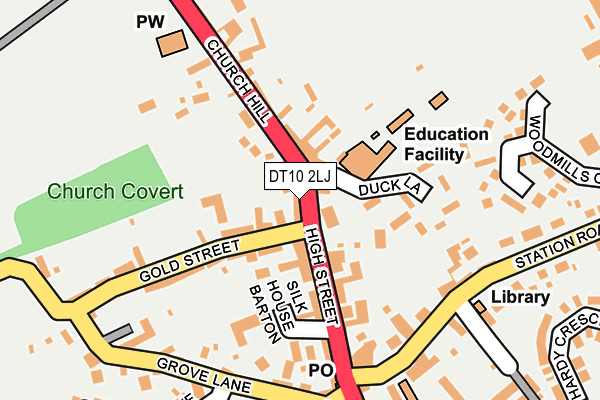DT10 2LJ map - OS OpenMap – Local (Ordnance Survey) DT10 2LJ map - OS OpenMap – Local (Ordnance Survey)