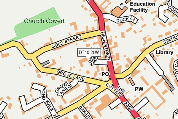 DT10 2LW map - OS OpenMap – Local (Ordnance Survey) DT10 2LW map - OS OpenMap – Local (Ordnance Survey)