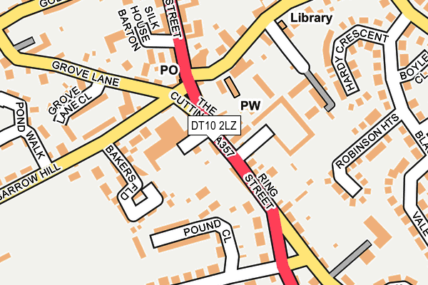DT10 2LZ map - OS OpenMap – Local (Ordnance Survey) DT10 2LZ map - OS OpenMap – Local (Ordnance Survey)