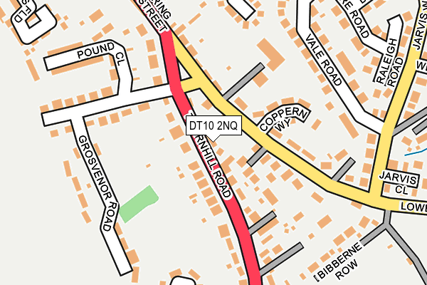 DT10 2NQ map - OS OpenMap – Local (Ordnance Survey) DT10 2NQ map - OS OpenMap – Local (Ordnance Survey)