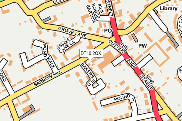 DT10 2QX map - OS OpenMap – Local (Ordnance Survey) DT10 2QX map - OS OpenMap – Local (Ordnance Survey)