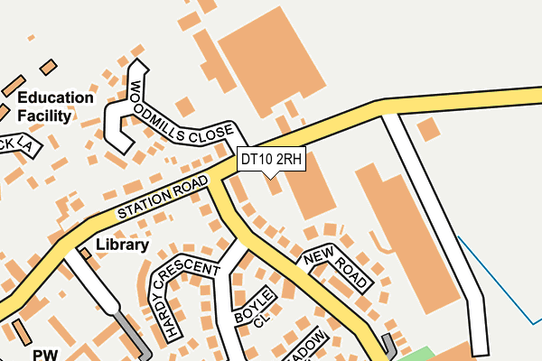 DT10 2RH map - OS OpenMap – Local (Ordnance Survey) DT10 2RH map - OS OpenMap – Local (Ordnance Survey)