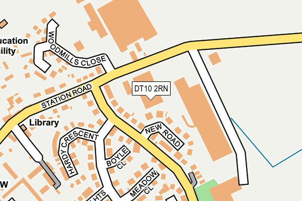 DT10 2RN map - OS OpenMap – Local (Ordnance Survey) DT10 2RN map - OS OpenMap – Local (Ordnance Survey)