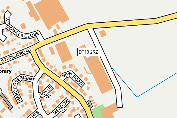 DT10 2RZ map - OS OpenMap – Local (Ordnance Survey) DT10 2RZ map - OS OpenMap – Local (Ordnance Survey)