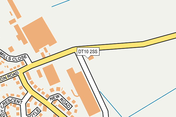 DT10 2SS map - OS OpenMap – Local (Ordnance Survey) DT10 2SS map - OS OpenMap – Local (Ordnance Survey)