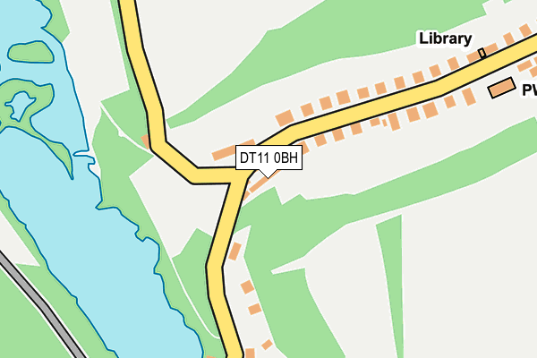 DT11 0BH map - OS OpenMap – Local (Ordnance Survey) DT11 0BH map - OS OpenMap – Local (Ordnance Survey)