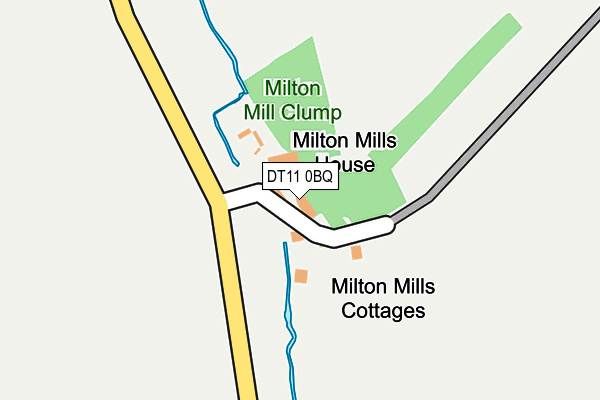 DT11 0BQ map - OS OpenMap – Local (Ordnance Survey) DT11 0BQ map - OS OpenMap – Local (Ordnance Survey)