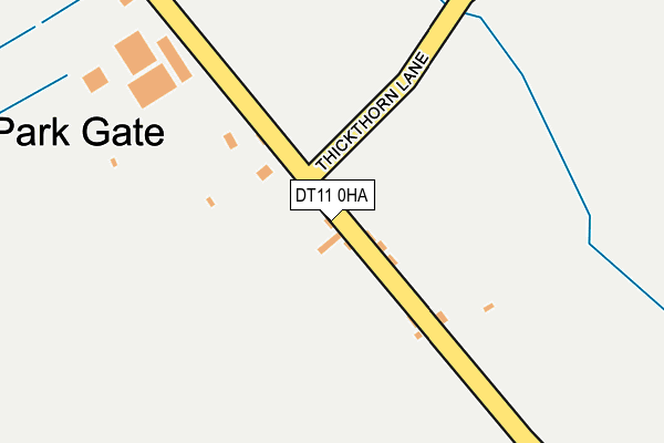 DT11 0HA map - OS OpenMap – Local (Ordnance Survey) DT11 0HA map - OS OpenMap – Local (Ordnance Survey)