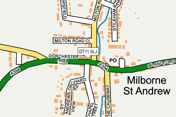 DT11 0LJ map - OS OpenMap – Local (Ordnance Survey) DT11 0LJ map - OS OpenMap – Local (Ordnance Survey)