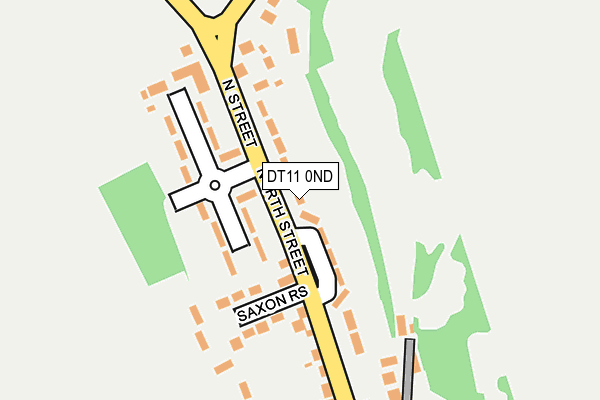 DT11 0ND map - OS OpenMap – Local (Ordnance Survey) DT11 0ND map - OS OpenMap – Local (Ordnance Survey)
