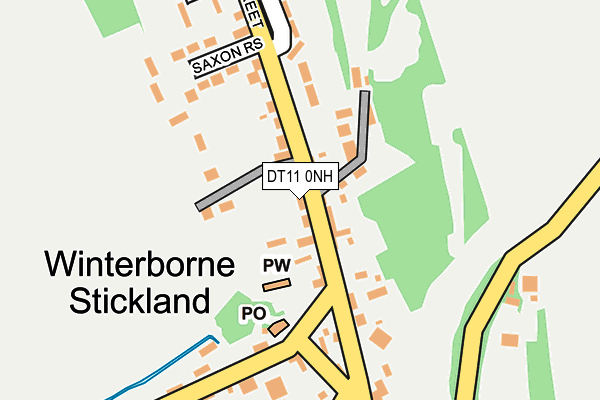 DT11 0NH map - OS OpenMap – Local (Ordnance Survey) DT11 0NH map - OS OpenMap – Local (Ordnance Survey)
