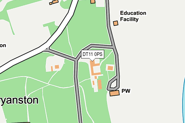 DT11 0PS map - OS OpenMap – Local (Ordnance Survey) DT11 0PS map - OS OpenMap – Local (Ordnance Survey)