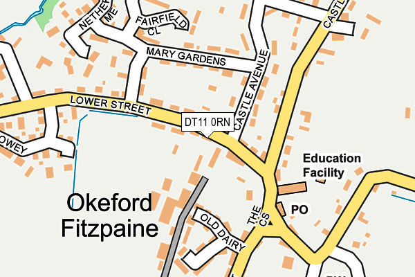 DT11 0RN map - OS OpenMap – Local (Ordnance Survey) DT11 0RN map - OS OpenMap – Local (Ordnance Survey)