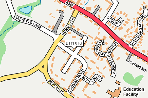 DT11 0TG map - OS OpenMap – Local (Ordnance Survey) DT11 0TG map - OS OpenMap – Local (Ordnance Survey)