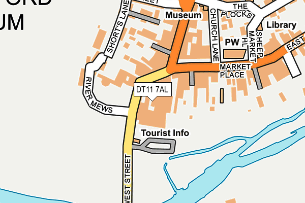 DT11 7AL map - OS OpenMap – Local (Ordnance Survey) DT11 7AL map - OS OpenMap – Local (Ordnance Survey)