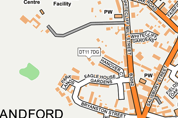 DT11 7DG map - OS OpenMap – Local (Ordnance Survey) DT11 7DG map - OS OpenMap – Local (Ordnance Survey)